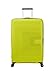 American Tourister Aerostep - Spinner L, Erweiterbarer Koffer, 77 cm, 101.5/109 L, Grün (Light Lime)