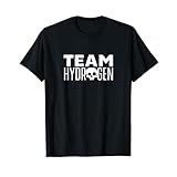 Team Hydrogen Symbol H 燃料セル ハイブリッドカー クリーンエネルギー Tシャツ