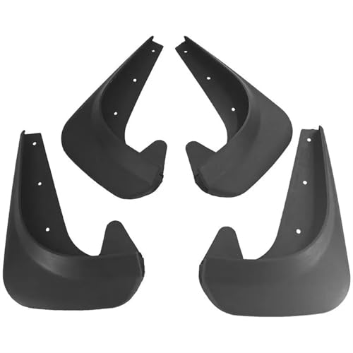 Guardabarros universales pequeños en color negro para evitar salpicaduras en su coche