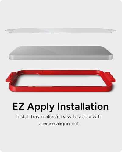 Image of ZAGG Glass+ Samsung Galaxy A26 5G Screen Protector - Extreme Impact & Shatter Protection, Scratch-Resistant, Smudge-Resistant, Fingerprint Scanner Compatible, InvisibleShield, Easy Installation