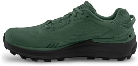 Topo Athletic Men's Traverse Comfortable Cushioned Durable 5MM Drop Hiking Running Shoes, Athletic Shoes for Hiking, Dark Green/Charcoal, Size 13 | Image 3