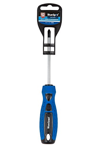Blue Spot Tools 13018 Schroevendraaier PH2 x 100 mm Blauw