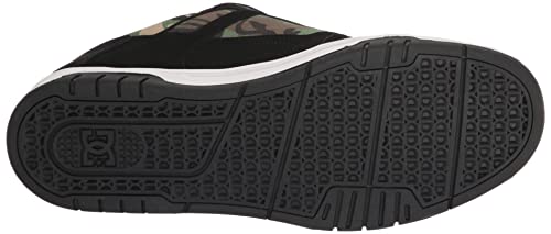 DC DC Men's Stag Skate Shoe Black/CAMO 8