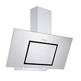 Cookology VER901SS 90cm Angled Stainless Steel Chimney Kitchen Cooker Hood