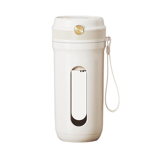 Portable Blender with 10 Ultra Sharp Blades, Personal Size Blender for Shakes and Smoothies, 16 Oz Blender USB Rechargeable Type-C for Picnic Office Gym