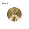 Brass Drum Cymbals Kit 8 10 12 14 16 Inch Splash Crash Hi-Hat For Beginners Professional Players Music Programs(8inch) #1