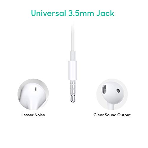 Image of Oppo Mh319 Wired On Ear Headphones with Mic (White)