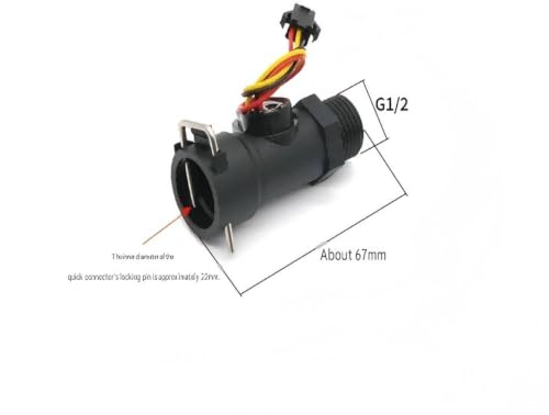 Repara la caldera de gas con este sensor de flujo de agua de efecto Hall de media pulgada 3