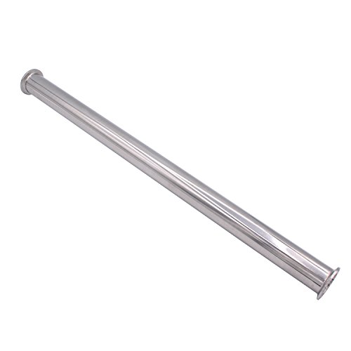 DERNORD Sanitary Spool Tube with Clamp Ends,Stainless Steel 304 Seamless Round Tubing With 1.5 inch Tri Clamp 50.5MM Ferrule Flange (Tube Length: 24 Inch / 610MM) by DERNORD - Used condition - Image 4