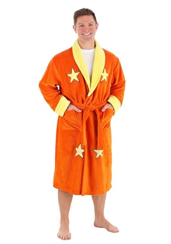 Officially Licensed WWE Men's Macho Man Randy Savage Bathrobe | Soft & Cozy Loungewear for Adults | WWE Gifts