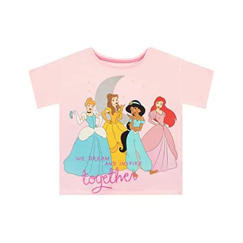 Disney Camiseta para Niñas Princesa Rosa 5-6 Años Cover