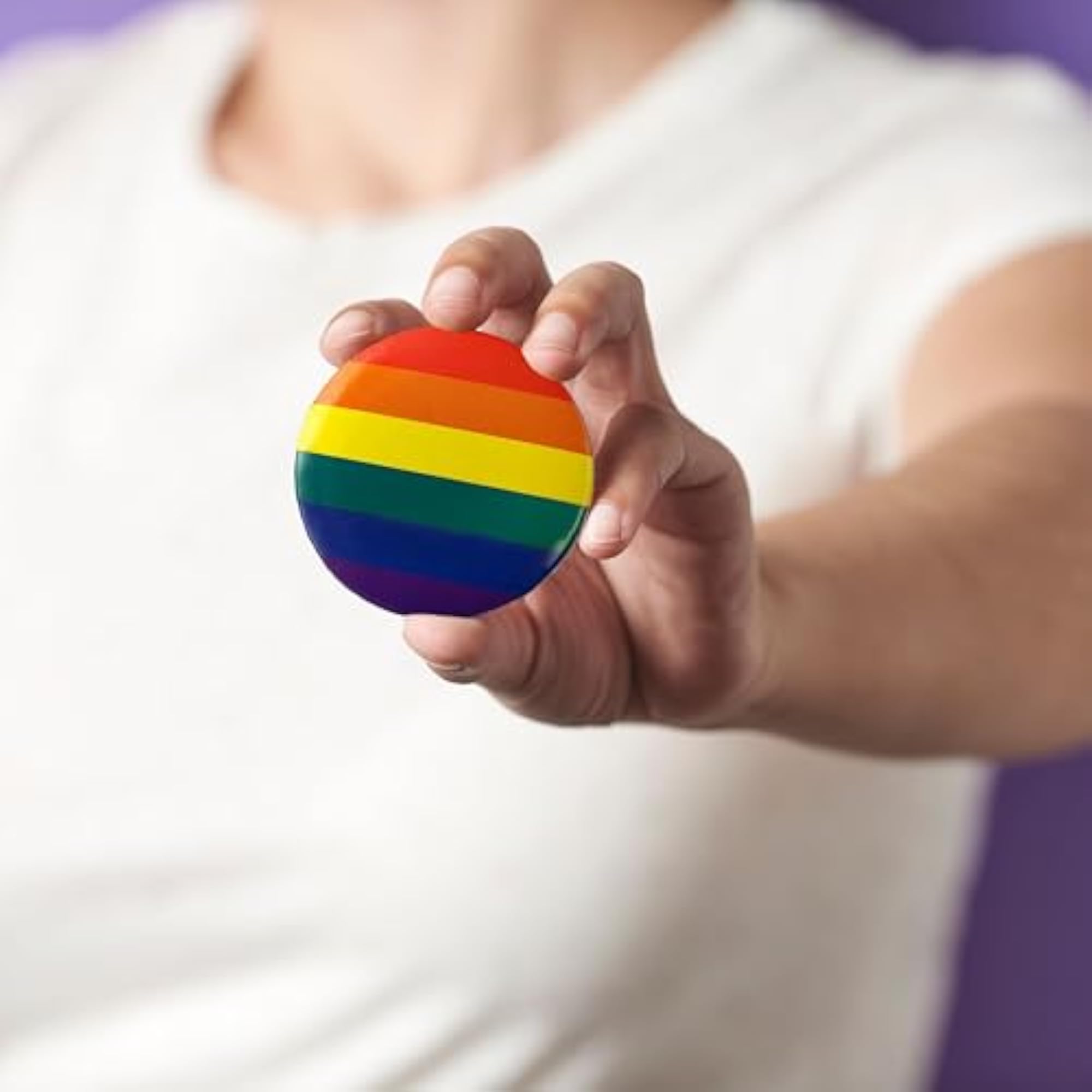 Pride Rainbow Pins, LGBTQ+ Awareness Gift