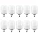 10pcs żarówka LED E27 Brak migotania LED LED Ampoule Blub do oświetlenia kuchennego w pomieszczeniach,Warm white,20W