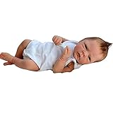 XYSQWZ Soft Weighted Body Reborn Baby Doll 46cm/18 Lifelike Dolls Newborn Baby Weighted Body Silicone Newborn Baby 1214 (Color : Girl)