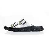 MGGMOKAY Męskie Letnie Wygodne Sandały Sportowe Trekking Buty Eva Foam Slides Letnie Drewniaki Kąpielowe Kapcie Plażowe Japonki, biała, 43 EU