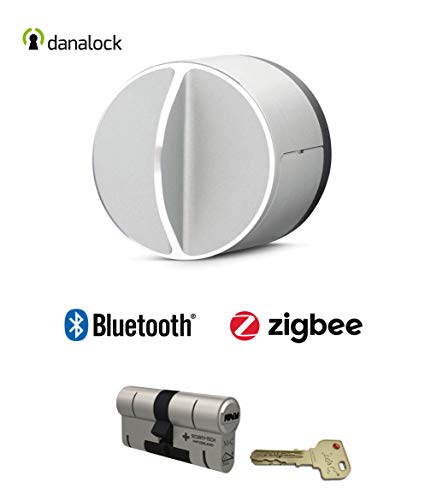 Serrure Danalock V3 Bluetooth® & Zigbee® + Cylindre adptable Nouvelle génération securité renforcée.