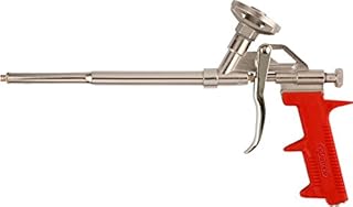 kwb Pistolet do pianki poliuretanowej z metalu, profesjonalny pistolet dozujący z ergonomicznym uchwytem z tworzywa sztucznego