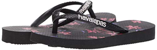 Image of Havaianas Unisex-Child Slim Surf Floral Flip Flop Sandal