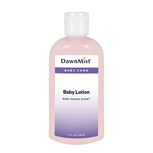 Dukal Dawn Mist Baby Lotion with Dispensing Cap, 4 oz. Bottle (Pack of 96)