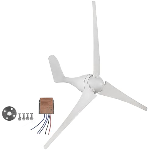 SHZOND 400W Wind Turbine Generator,12V Wind Generator Kit with MPPT Controller 3 Blades Suitable for Boats, Gazebos, Chalets, or Mobile Homes