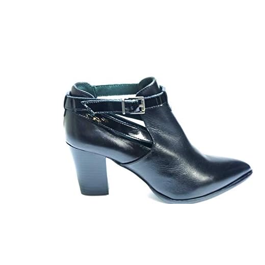 PATRICIA MILLER Botines de Tacon 591 para Mujer (38 EU, Negro)