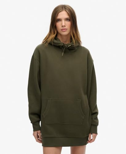 Robe sweat à capuche avec strass effet tatouage femme Superdry - vue 6
