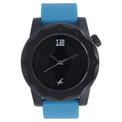 Image of Fastrack Analog Black Dial Men's Watch - 38022pp02J