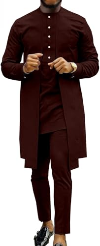Costume ethnique pour homme : l'ensemble traditionnel idéal pour mariage et grande soirée
