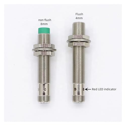 Capteur de proximité PNP M12 TRDC12-8DP2 normalement ouvert avec connecteur