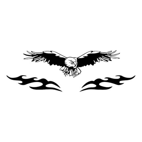 Bilklistermärken och dekaler – UV-beständig vattentät örnmönsterdekor, UV-resistent örnar för bil | för fordon bil lastbil gör-det-själv-modellering