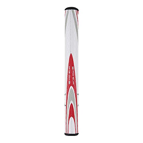 Superstroke Ncaa Golf Putter Grip, Ohio State University (Mid Slim 2.0) | Cross-Traction Surface Texture And Oversized Profile | Even Grip Pressure For A More Consistent Stroke | Non-Slip Grip #TOP5