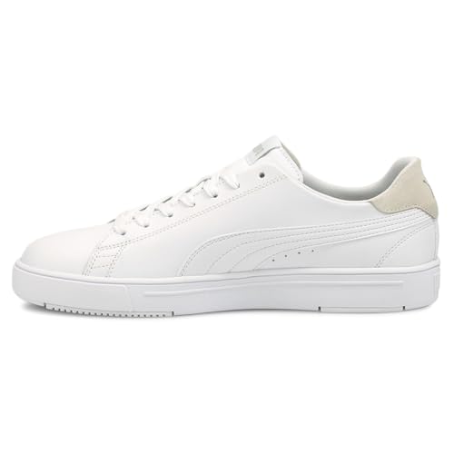 PUMA Mens Serve Pro Lite Lace Up Sneakers Shoes Casual - White3