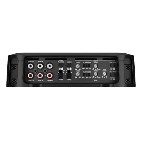 Hertz Dieci Power DP 4.300 – 4-Kanal Auto-Verstärker in Class AB, 4x105W an 2 Ohm, entwickelt für Audiosysteme mit hoher Dynamik – HI-Res Audio