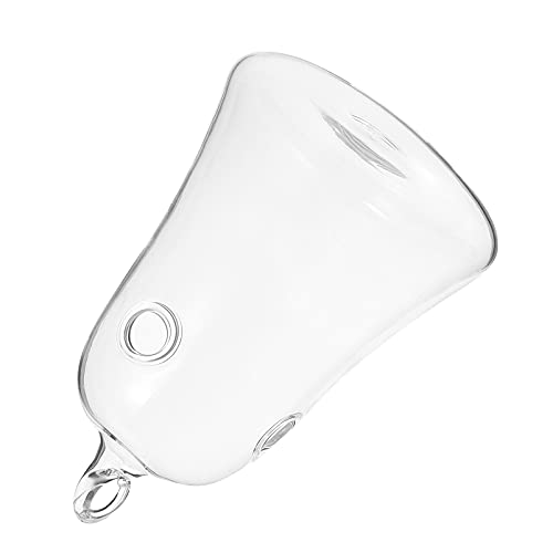 TOYANDONA 1 Pièce Vase Suspendu Transparent pour Hydroponie Conteneur de Plantes Élégant pour Décoration Intérieure et Jardinage Moderne