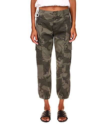 Sanctuary™ Rebel Pants for Women – Camo Inspired Design for Leisure and Trek – 97% Cotton – 3% Spandex