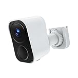 yimmet Wireless Security Camera Outdoor Indoor Battery 180 Days Standby, No Drilling Install 2.4GHz/5GHz WiFi PIR Motion 2MP HD Night Vision 110° Wide Angle, UKCA CE For Home Garden Shed Garage Shop