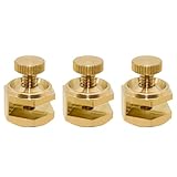 3Pcs 405 Stair and Square Gauge Set for Framing Square, Measurement Reference Tool, Brass