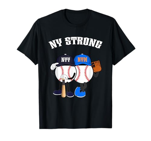 NY STRONG_NYY_NYM_MLB_001 T-Shirt