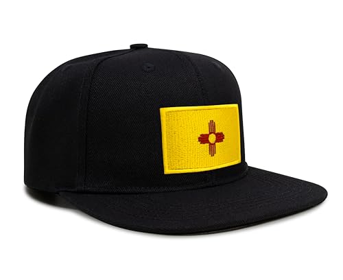 Image of International Tie State Hat for Men and Women, Adjustable Snapback Trucker Baseball Cap with Embroidered Patch