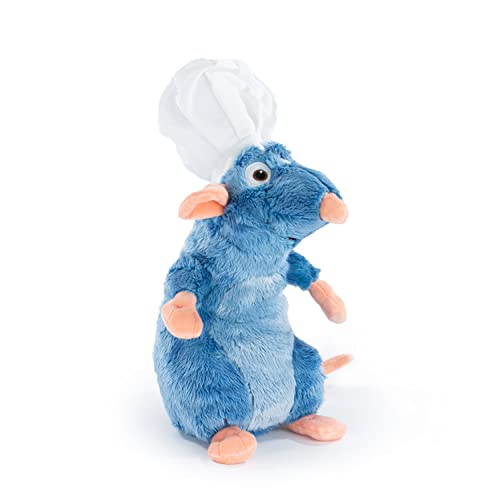 Famosa Ratatouille Remy Plush with Chef Hat 12.63" / 33cm Super Soft Quality, Blue, 12.63 inches - Image 2