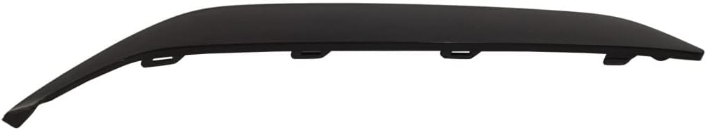 For Hyundai Tucson 2016 2017 2018 Bumper Cover Molding Driver and Passenger Side | Pair | Front | Lower | Below Fog Holes Insert | Painted Black | PP Plastic | Replacement For HY1038147 | 191275687475