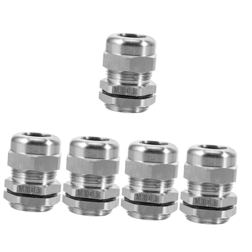 Connecteur câble étanche inox Gatuida x5 anti-traction pour câblage extérieur exigu