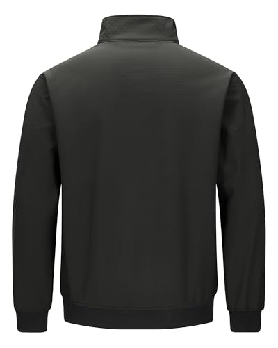 Image of Men's Waterproof Lightweight Fleece Lined Softshell Jacket