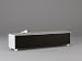 Produktbild lisel-de TV-Board Soundboard 7738 Maja Soundconcept in Weißglas matt/Akustikstoff schwarz 180x43x42cm