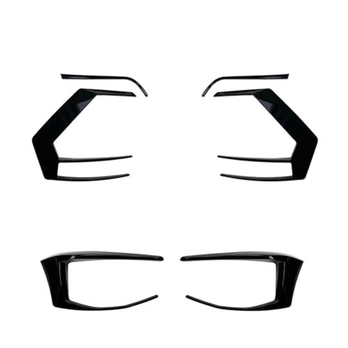 ZOPQRTXYZ For �S���t 7/MK7.5 GTI R GTD R400 2012-2019 ���A�o���p�[ �X�v���b�^�[ �J�i�[�h �t�H�O�����v ���C�g �g���� �O������ ���A�X�|�C���[(1 KIT,2012-2015)