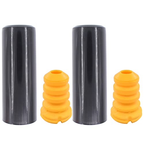 HouYeen Rear Left and Right Shock Absorber Dust Cover with Buffers for B-M-W 1 3 Series E81 E82 E88 E90 E91 E92 33503411995