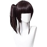 TTYAO REII ウィッグ かつら コスプレウィッグ 髪 コスプレ用小物 ハロウィン クリスマス 仮装 イベント 変装用 耐熱 wig ネット付き (栗花落カナヲ Tsuyuri Kanao)