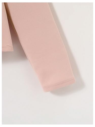 SweatyRocks Girl's Open Front Bolero Shrug Long Sleeve Elegant Cardigan4