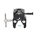 CAMVATE Super Crab Clamp + Universal V-Lock Mount Quick Release Adapter for DSLR Camera Battery - 2596