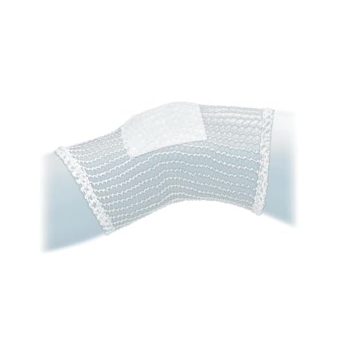 Pansement tubulaire en maille extensible jambe filet de maintien des compresses